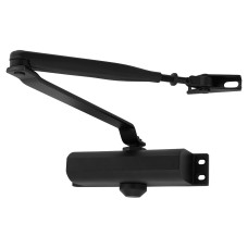 Light Duty Fire Door Closer - Power Size 3 - Push/Pull Mounting - Black