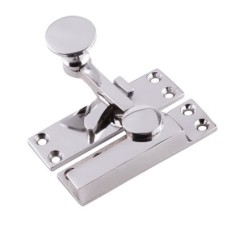 Exel Quadrant Arm Sash Window Fastener - 72 x 20mm - Polished Chrome