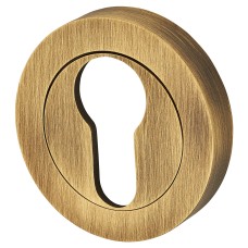 Serozzetta by Carlisle Brass Varese Escutcheon - 50mm Diameter - Euro - Antique Brass