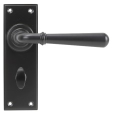 From The Anvil Aged Bronze Bathroom Door Handle - Newbury Range - 152 x 50mm