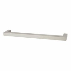 Exel 14mm Square D-Bar Cabinet Pull Handle - 320mm Centres - Satin Stainless Steel