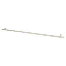 Exel 12mm T-Bar Cabinet Pull Handle - 605mm Centres - Satin Nickel