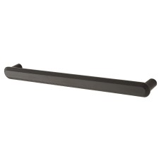 Hampstead Morley 19mm Bobbled D-Bar Cabinet Pull Handle - 224mm Centres - Matt Black