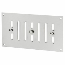 Exel Hit & Miss Vent - 165 x 89mm - Satin Chrome