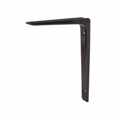 Exel Aluminium Shelf Bracket - 150 x 200mm - Black