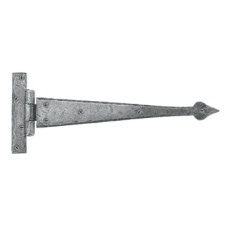 Olde Forge Arrow Head Door Tee Hinge - 457 x 127mm - Pewter