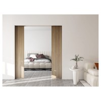 FVG Ultra Double Pocket Door Kit with So...
