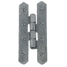 Olde Forge H Door Hinge - 102 x 41mm - Pewter - Pair