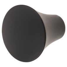 Crofts & Assinder Malvern Round Cabinet Knob - 30mm Diameter - Matt Black