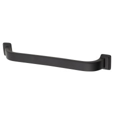 Crofts & Assinder Windsor 25mm D-Bar Cabinet Pull Handle - 160mm Centres - Matt Black