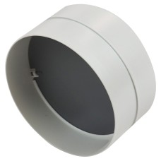 Manrose Plastic Ducting Connector with Back Draft Damper - 4