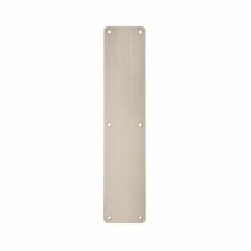 Hampstead Stainless Steel Plain Finger Plate - 350 x 75 x 1.5mm - Satin