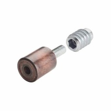 Bramah Rola Wooden Sash Window Stop - 19mm - Bronze - 2 Body + 4 Inserts