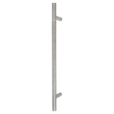 Hampstead Lines 23mm T-Bar Pull Handle - 450mm Centres - Satin Stainless Steel 