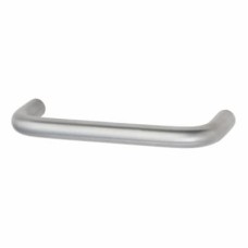 Exel 9mm D-Bar Cabinet Pull Handle - 155mm Centres - Satin Chrome
