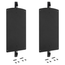 Emuca Zero Folding Hanger Bracket - 260 x 140mm - Black