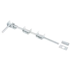 Drop Down Garage Bolt - 470mm Length - Galvanised Steel
