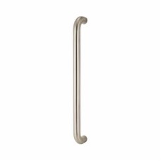 Hampstead 25mm D-Bar Door Pull Handle - Bolt Fix - 450mm Centres - 316 Satin Stainless Steel