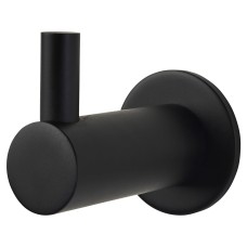 Exel Single Coat Hook - 35 x 25mm - Matt Black