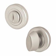 Serozzetta by Carlisle Brass Bathroom Turn & Release - 50mm Diameter - Oval - Satin Chrome