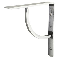 Olde Forge Plain Shelf Bracket - 152 x 152mm - Pewter