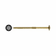 Reisser Timber Connector Torx Wafer Head Wood Screws - 6.0 x 100mm - Nano Bronze - Pack of 25