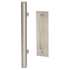 Exel Sliding Door Handle & Flush Pull Handle - Stainless Steel