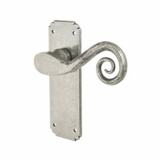 Olde Forge Pewter Monkey Tail Latch Door Handle - 152 x 50mm
