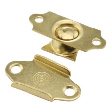 Mirror Swivel Movement Bracket - 32 x 15mm - Electro Brass - Pack of 2