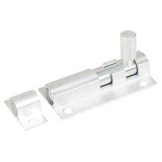 Exel Straight Barrel Bolt - 76 x 25mm - Brushed Aluminium