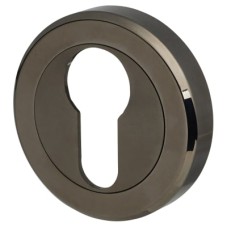 Carlisle Brass Escutcheon - 51mm Diameter - Euro - Black Nickel