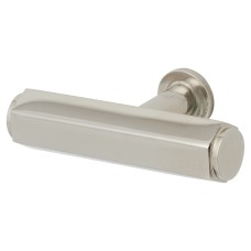 Alexander & Wilks Vesper Hex 14mm T-Bar Cabinet Knob - 55 x 33mm - Polished Nickel