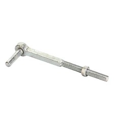 GateMate Field Gate Hooks to Bolt - 325mm for 22mm Pin - Galvanised - Pair