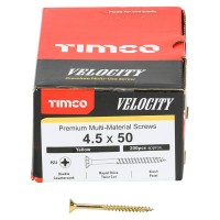 TIMCO Velocity Pozi Countersunk Wood Scr...