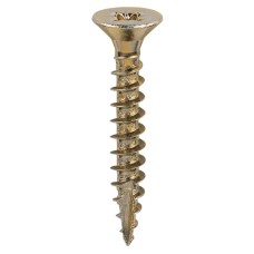TIMCO Classic Pozi Countersunk Wood Screws - 4.5 x 30mm - Yellow Zinc - Pack of 200