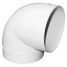 Manrose Plastic 90° Elbow Pipe Connector - 6