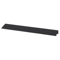 Exel Serva Lipped Edge Cabinet Pull Handle - 320mm Centres - Black