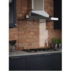 Screw Fix Glass Kitchen Splashback - 750 x 900mm - Clear