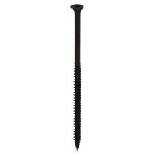 TIMCO Fine Thread Bugle Head Drywall Screws - 4.8 x 100mm - Dark Grey Phosphate - Pack of 200