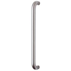 Exel 19mm D-Bar Door Pull Handle - Bolt Fix - 425mm Centres - Satin Stainless Steel