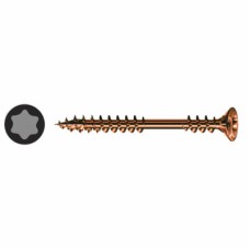 SPAX T-Star Plus Facade Torx Countersunk Wood Screws - 4.5 x 50mm - Antique A2 Steel - Pack of 200