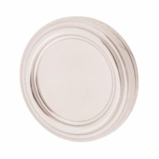 Jedo Covered Escutcheon - 42mm Diameter - Keyhole - Satin Nickel