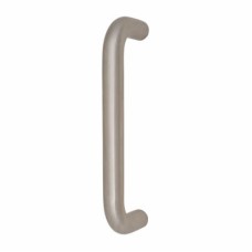 Exel 19mm D-Bar Door Pull Handle - Bolt Fix - 152mm Centres - Satin Stainless Steel