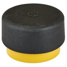 Hoppe AR612 Nylon Floor/Wall Mounted Door Stop - 32 x 20mm - Golden Yellow