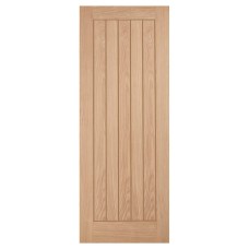 LPD Belize 5 Panel Unfinished Solid Internal Door - 1981 x 457 x 35mm - Oak