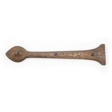 Louis Fraser Tudor Door Hinge Front - 457mm Length - Oil Rubbed Bronze