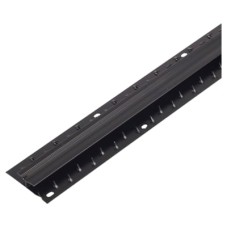Dual Edge Door Bar Carpet Trim - 900mm Length - Matt Black