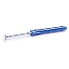 Rawlplug RAWL4ALL Nylon Plug - 5 x 25mm and Screw - Blue - Pack of 50