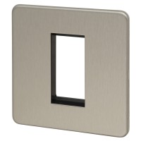 Knightsbridge 1 Gang 1 Module Euro Screw...