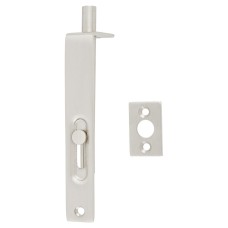 Exel Slide Action Flush Bolt - 102 x 16mm - Satin Nickel